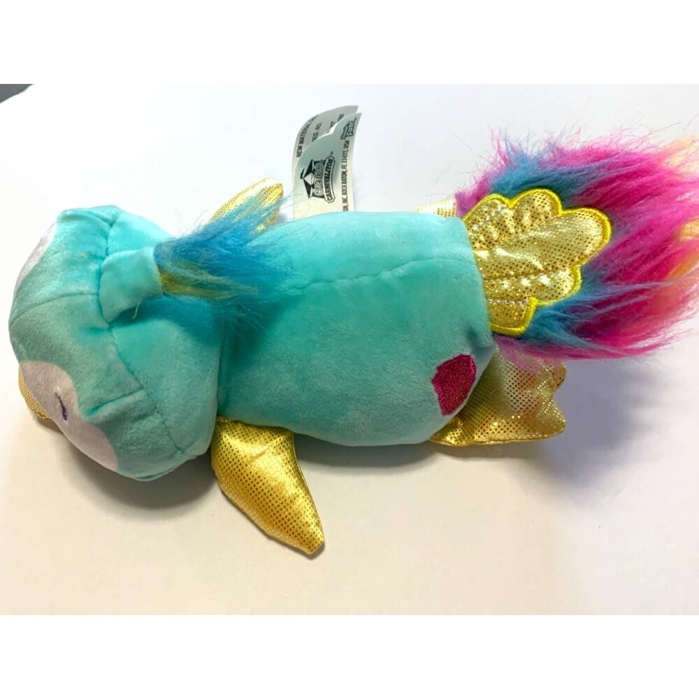 Cutetitos Carnivalitos 2021 Mint Green Peacock Bean Bag Plush Stuffed Animal TOy